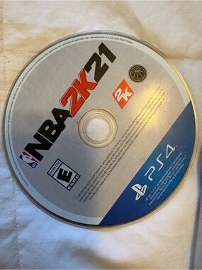 NBA 2K21 PS4 Game Disc
